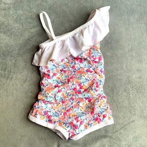 Janie & Jack Boycut One Shoulder Baby Suit